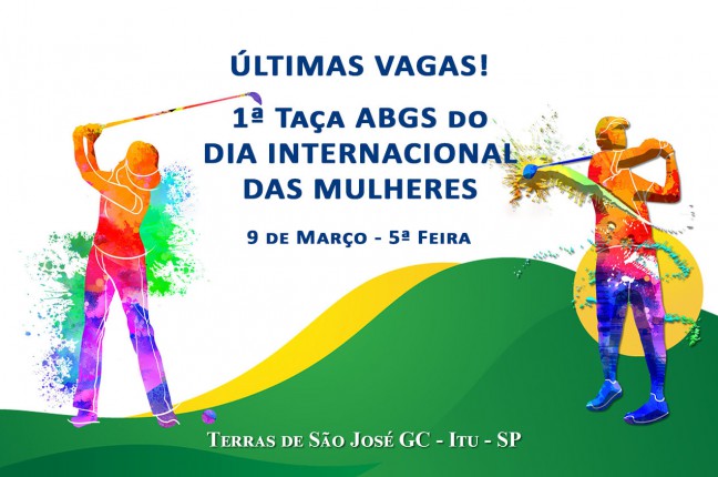 Ainda dá tempo de participar da 1ª Taça ABGS do Dia Internacional das Mulheres