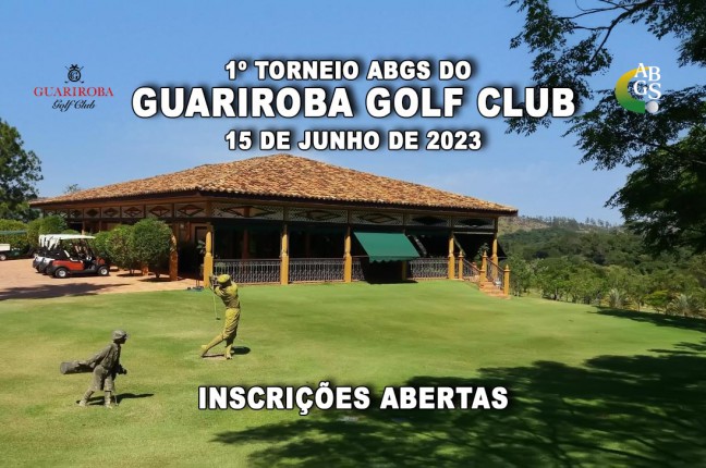 Abertas as inscrições para o 1º Torneio ABGS de Golfe Sênior do Guariroba Golf Club