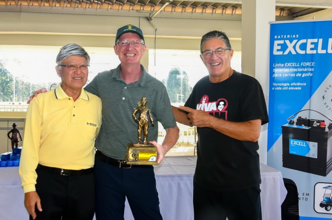 Torneio ABGS do Arujá – Taça Tsutomu Takano: Douglas Black vence por três de vantagem