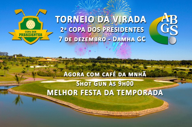 Torneio da Virada ABGS terá café da manhã a partir das 7h20 e shot gun às 9 horas