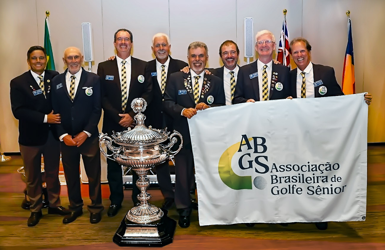 Mundial Sênior: equipe da ABGS conquista mais quatro troféus nos jogos de Match Play, nos Estados Unidos