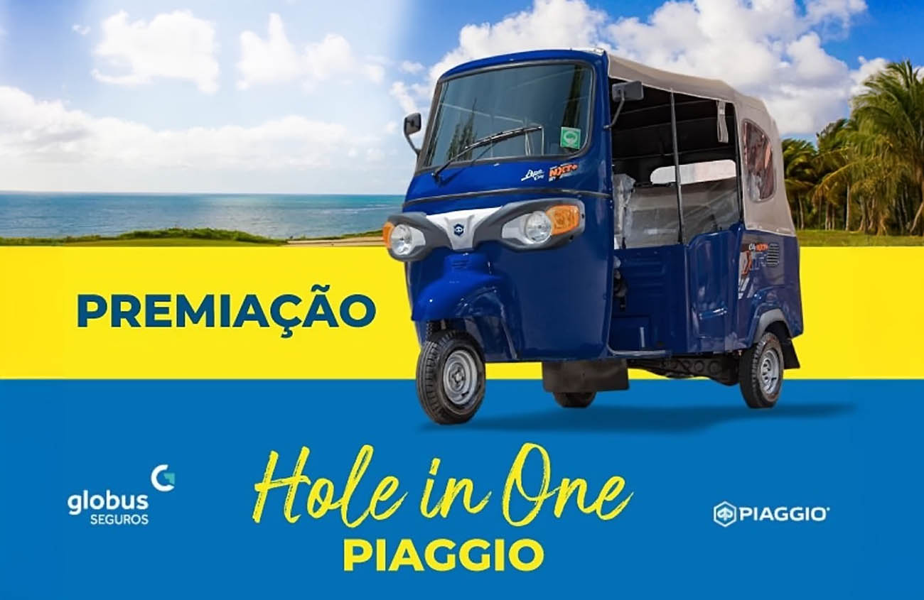 Hole-in-One no Aberto ABGS da Bahia vale um Tuk Tuk no valor de R$ 40 mil