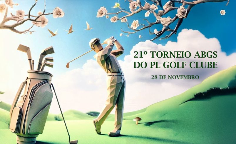 Já estão abertas as inscrições para o 21º Torneio ABGS do PL Golf Clube, em Arujá