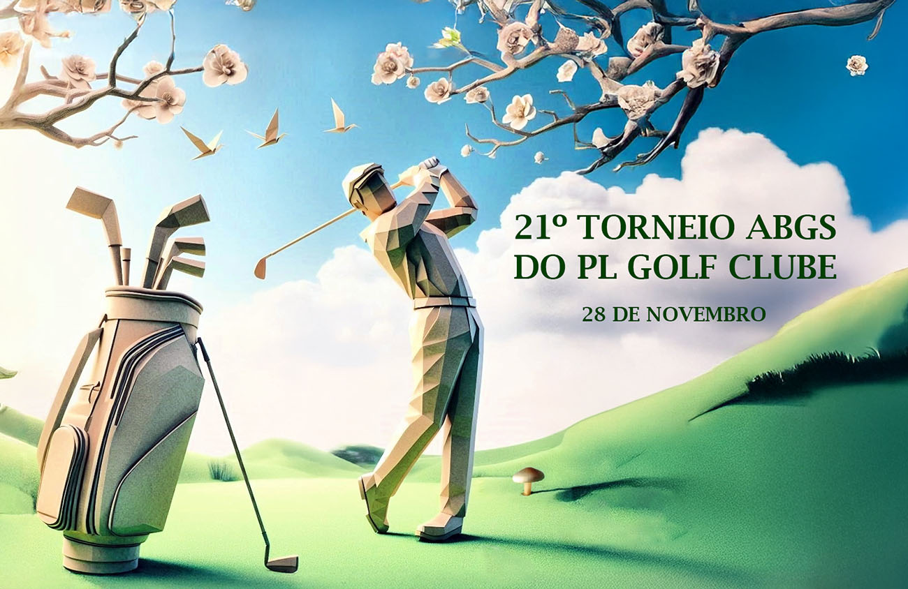 Já estão abertas as inscrições para o 21º Torneio ABGS do PL Golf Clube, em Arujá