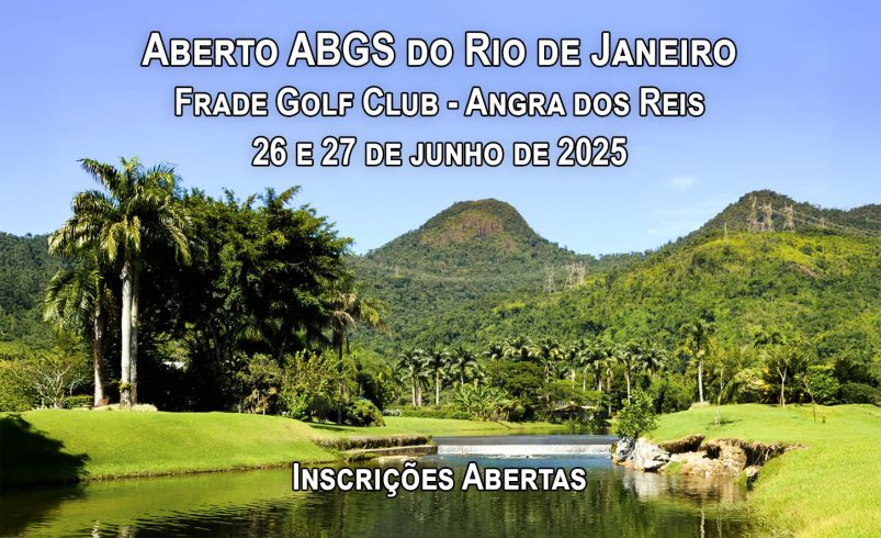 Você não pode perder o 3º Aberto ABGS do Estado do Rio de Janeiro, no Frade, em Angra dos Reis