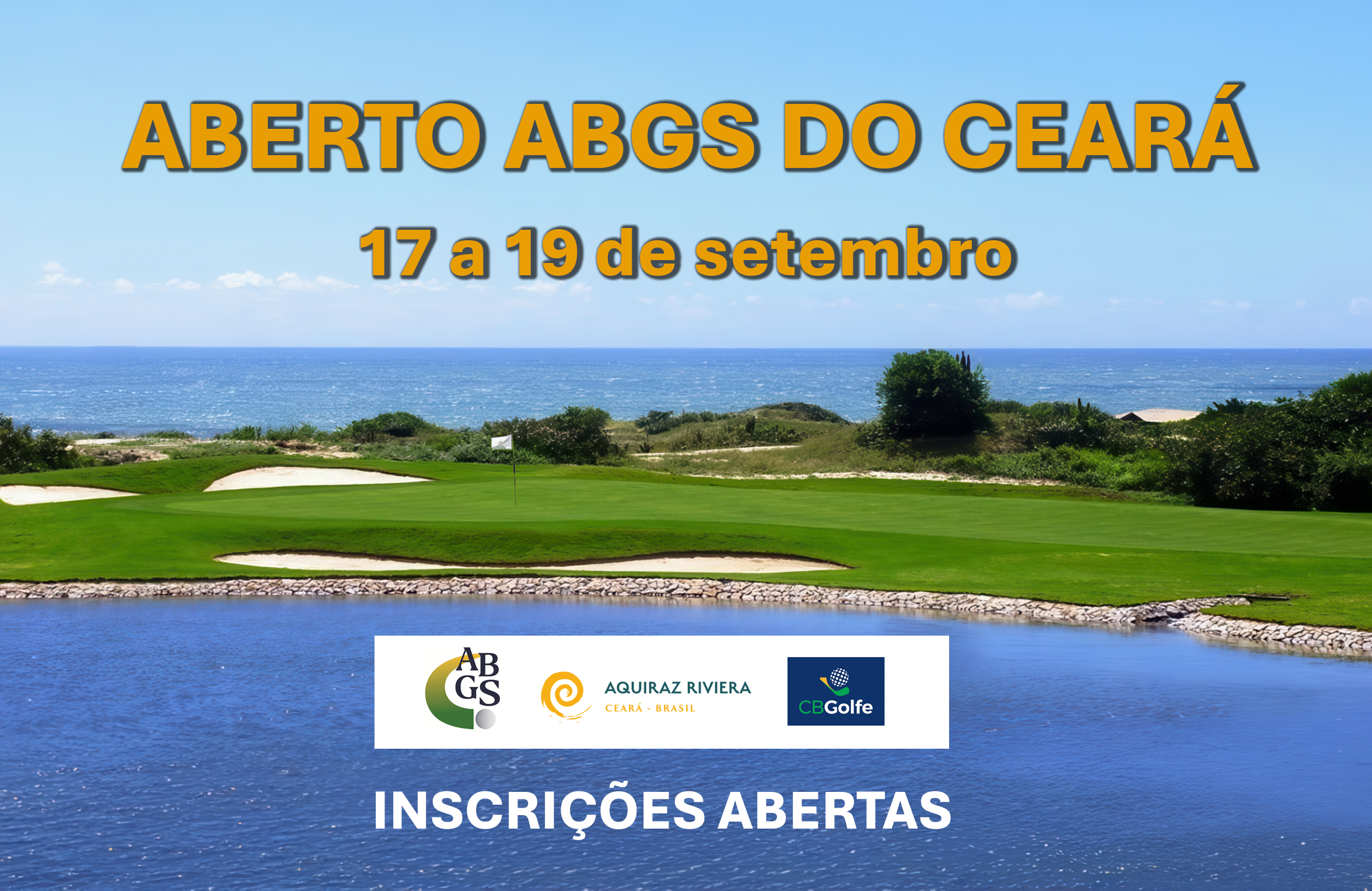 Inscreva-se já para o 2º Aberto ABGS do Estado do Ceará, de 17 a 19 de setembro