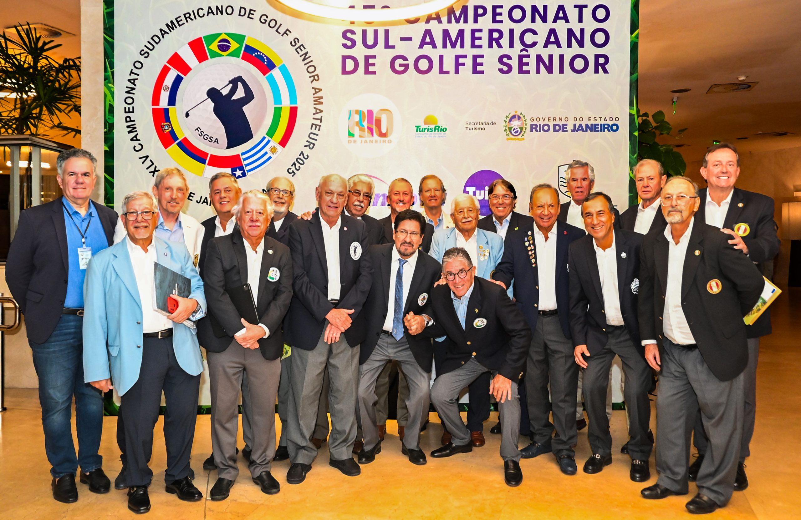 Sul-Americano de Golfe Sênior: equipe do Brasil busca seu terceiro título em quatro anos