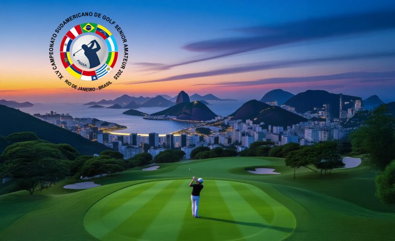 Sul-Americano Sênior, no Rio de Janeiro, será o maior evento de golfe já realizado no Brasil