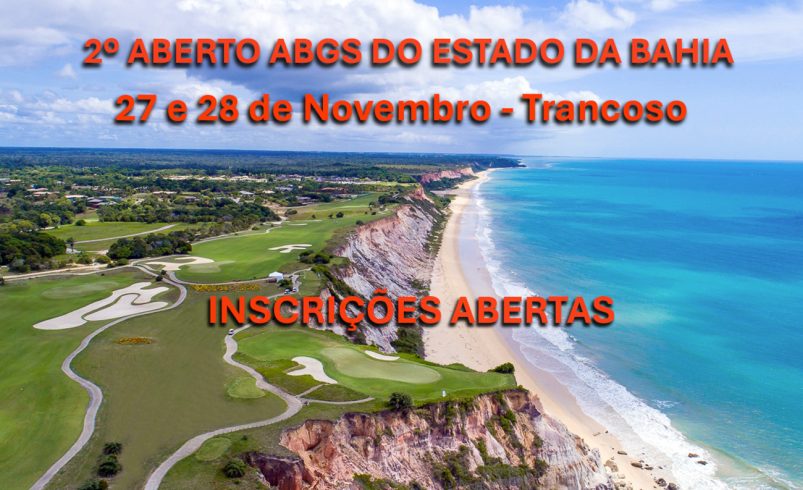Imperdível: Participe do 2º Aberto ABGS do Estado da Bahia nos dias 27 e 28 de novembro