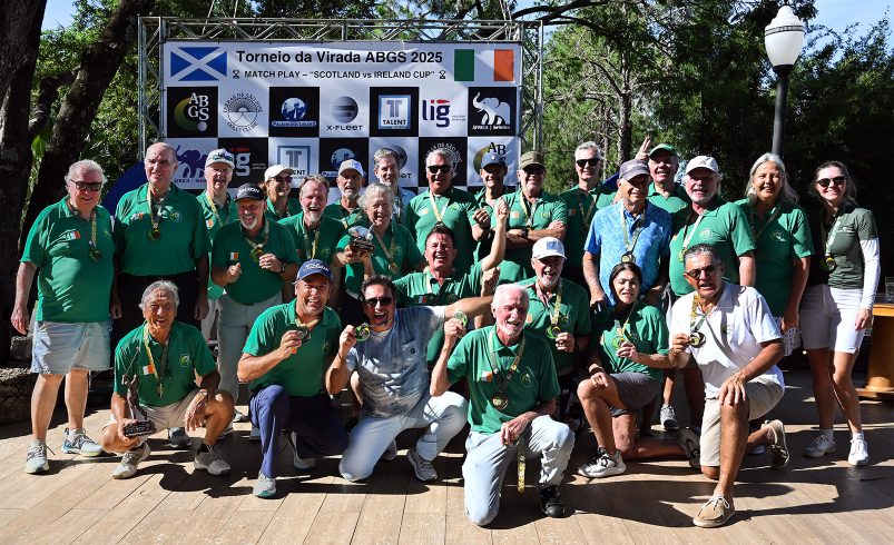 Torneio da Virada ABGS equipes da Irlanda e Escócia empatam e capitães decidem título