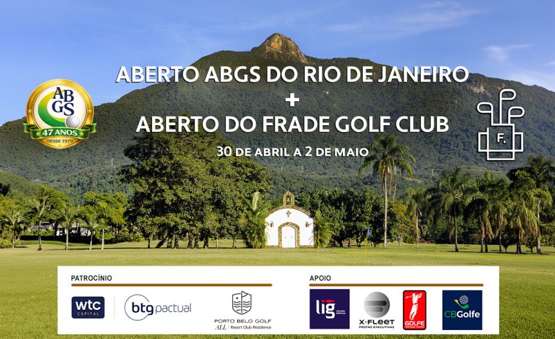 Últimos dias jogar no Aberto ABGS do RJ, com opção de competir também no Aberto do Frade