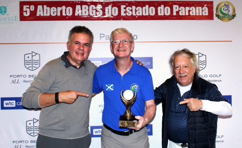 Aberto ABGS do Paraná: Douglas Black conquista, de ponta a ponta, seu segundo título do ano