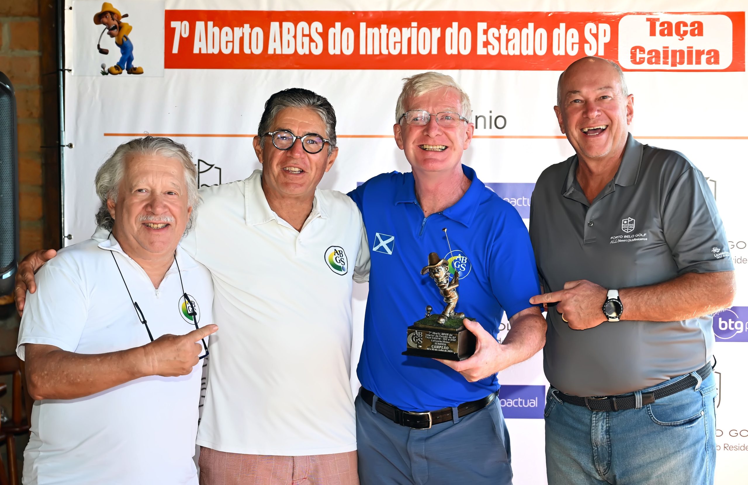 Taça Caipira 2026: Douglas Black, capitão do Brasil no Mundial Sênior, vence de ponta a ponta