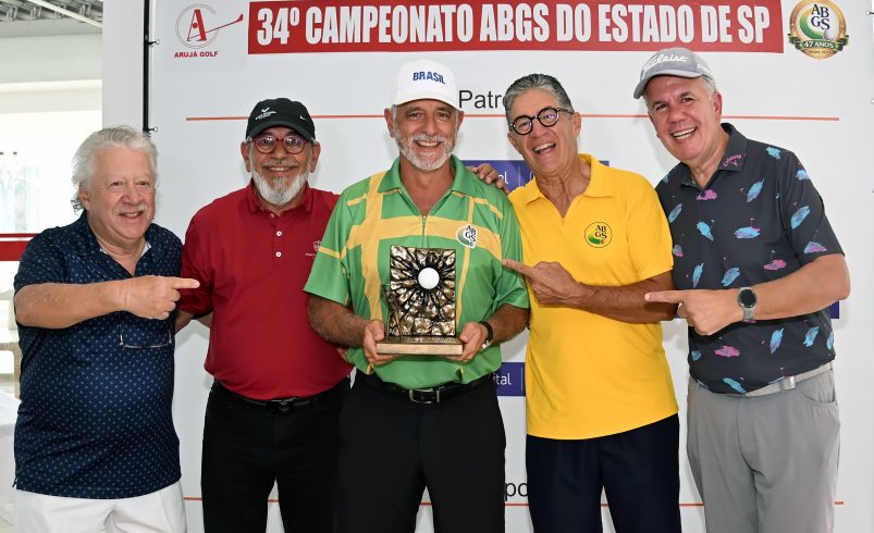 Campeonato ABGS de SP: Alberto Marques Filho, o Mano, vence de ponta a ponta, em Arujá