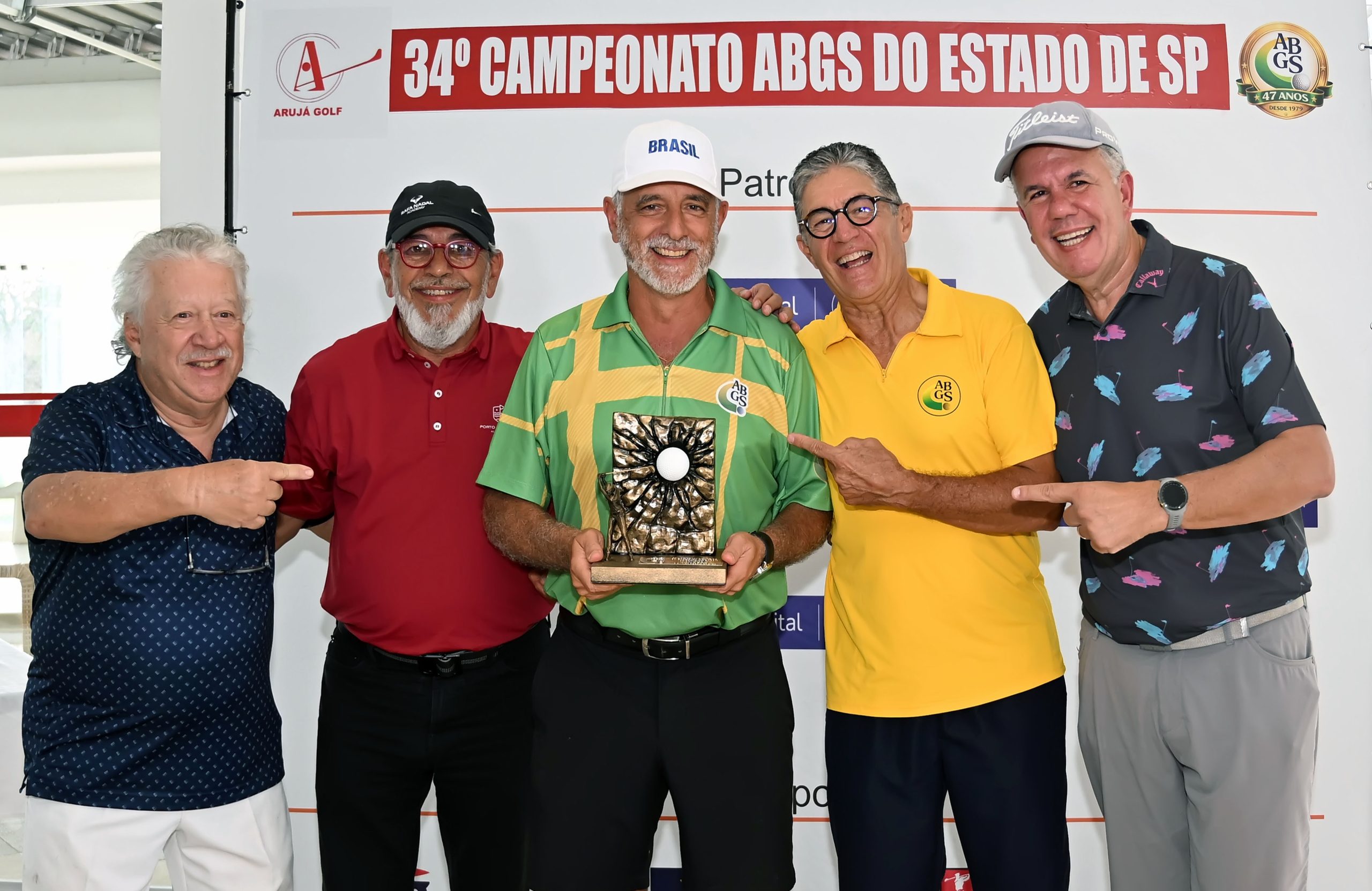 Campeonato ABGS de SP: Alberto Marques Filho, o Mano, vence de ponta a ponta, em Arujá