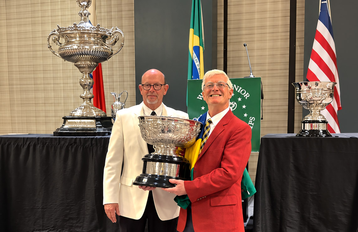 Douglas Black conquista para o Brasil o título inédito de campeão mundial sênior de Match Play