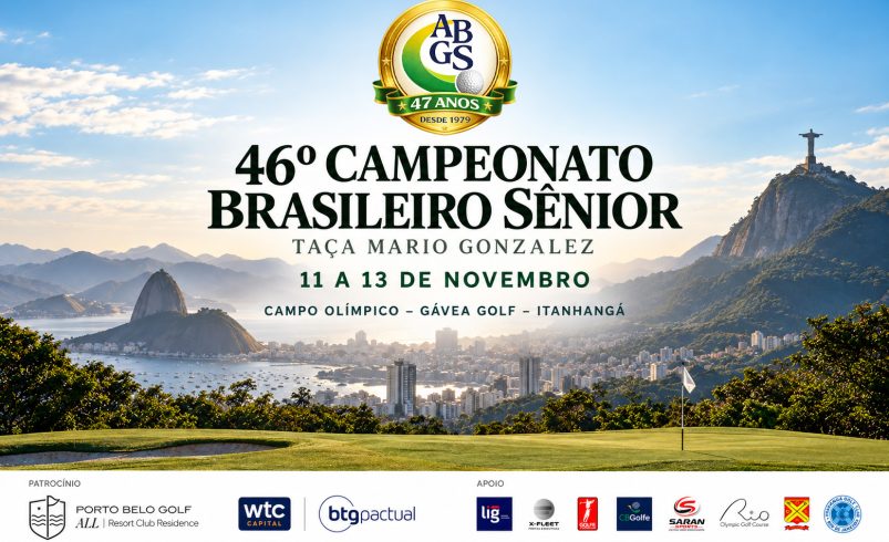 Inscrições abertas para o Campeonato Brasileiro Sênior, de 11 a 13 de novembro, no Rio de Janeiro