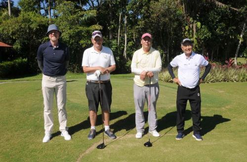 Marcos Semensato, Frank Wisbrun, Jorge Chan e Ramiro Yabumoto
