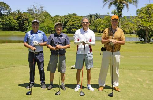 Toshiaki Shitara, Peter Huang Chao Ching, Lim Thiang Sou e Paulo Cesar Tonetto