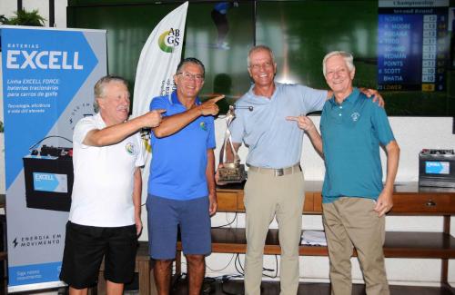 1o Scratch Senior Marcelo Stallone com Jose Fernando Braga Alves, Constantino Ajimasto Junior e Marinho Gonzalez