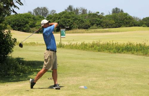 Carlinhos Smith Vasconcellos no tee do 11