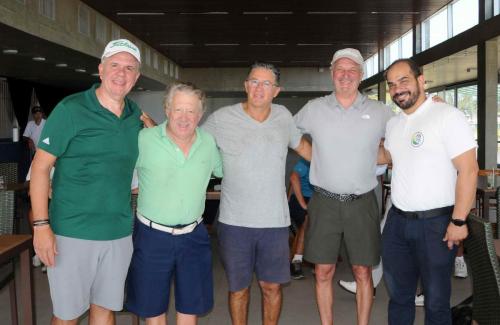 Diretoria ABGS Emiliano Saran Azevedo, Jose Fernando Braga Alves, Constantino Ajimasto Junior, Luiz Fernando Sardinha Azevedo e Nilton Alves