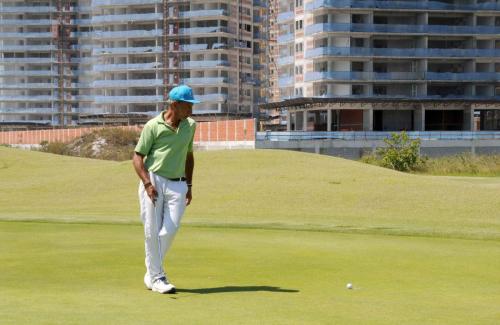 Eric Ferrez putt no 1