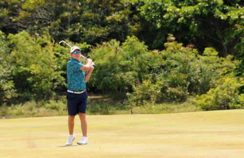 Gregorio Chuljack Quintero no fairway do 10