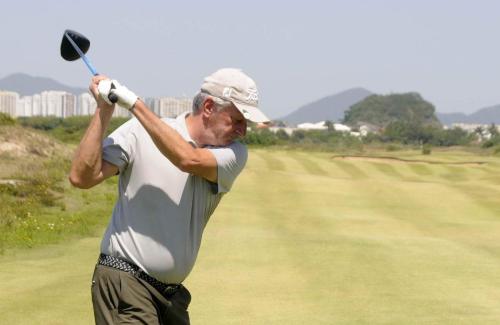 Luiz Fernando Sardinha Azevedo close backswing