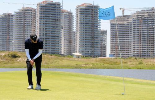 Marcelo Stefani putt no 2