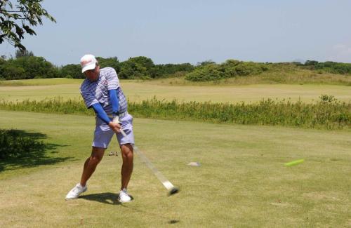 Nicolas Fernandez impacto no tee do 11