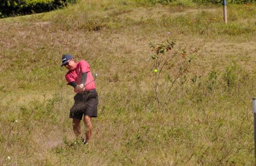Nicoloas Fernandez impacto no fairway do 2