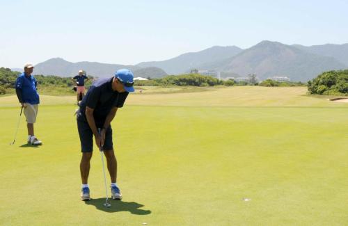 Otavio Augusto Lima putt no 2