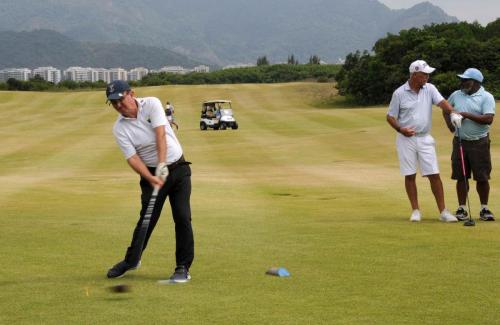 Paul ODoherty impacto no tee do 3