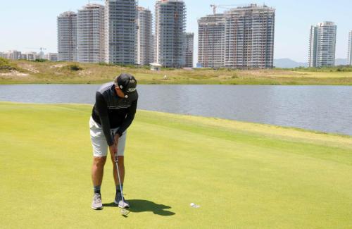 Vicente Henrique Costa putt no 2