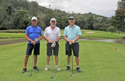 Edson Santos, Arnaldo Goldstein e Riuji Kiyohara