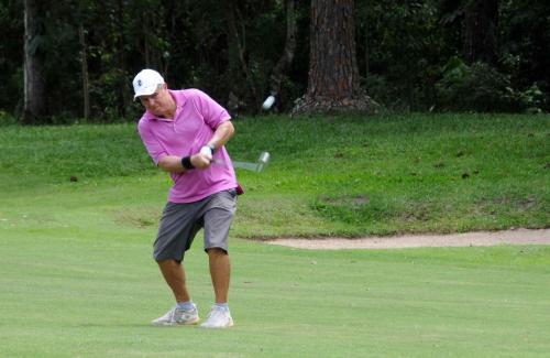 Fabio Annunciato Goncalves impacto no fairway do 1
