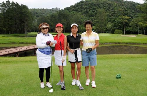Keiko Shimomaebara, paulina Essaki, Luciana yabumoto e Helena Miyaguti