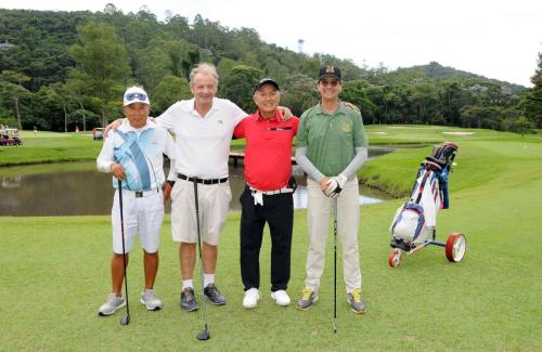 Koichi Ogata, Frank Wisbrun, Ramiro Yabumoto e Ademir Mazon