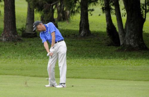 Nelson Sussumi SAto impacto no fairway