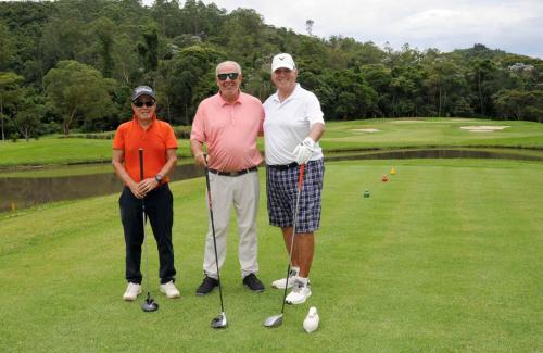 Sheiji Roberto Nakagomi, Umberto Martino Facchinei e Alfredo Fernandez de Larrea